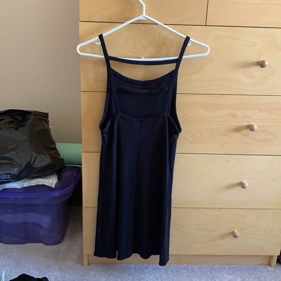 Caged back black dress - Picture 2 of 2